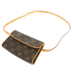 Louis Vuitton Pochette Florentine Monogram M51855 Strap M Size Waist Bag LV 1809 LOUIS VUITTON