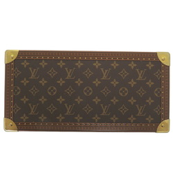 Louis Vuitton Coffret Accessory Monogram M20209 IC Chip Watch Case Trunk LV 1770LOUIS VUITTON