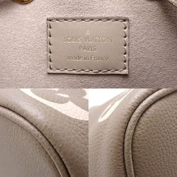 LOUIS VUITTON Louis Vuitton NeoNoe MM M45555 Shoulder Bag Monogram Empreinte Bicolor Tourterelle Creme 351701