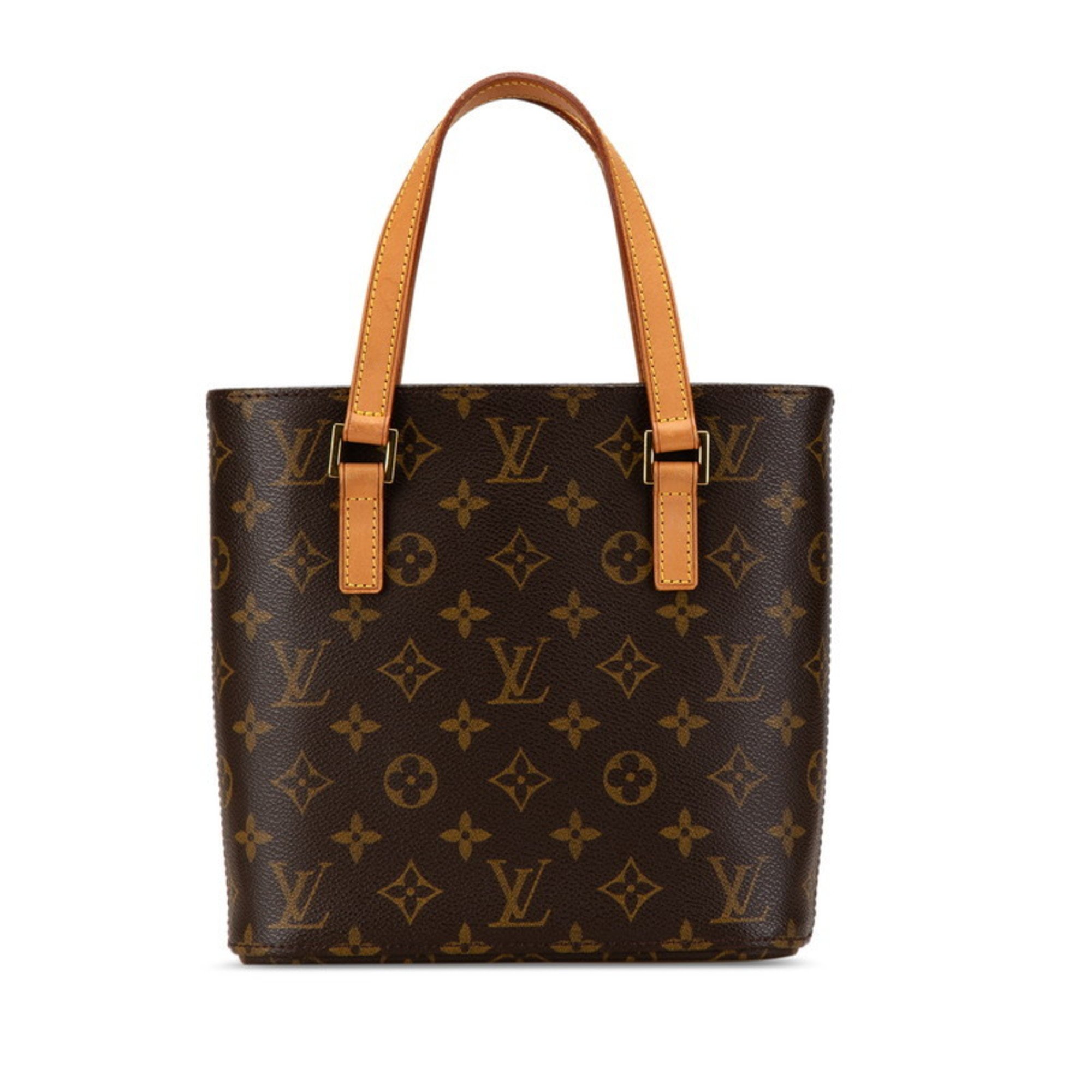 Louis Vuitton Monogram Vavin PM Handbag M51172 Brown PVC Leather Women's LOUIS VUITTON