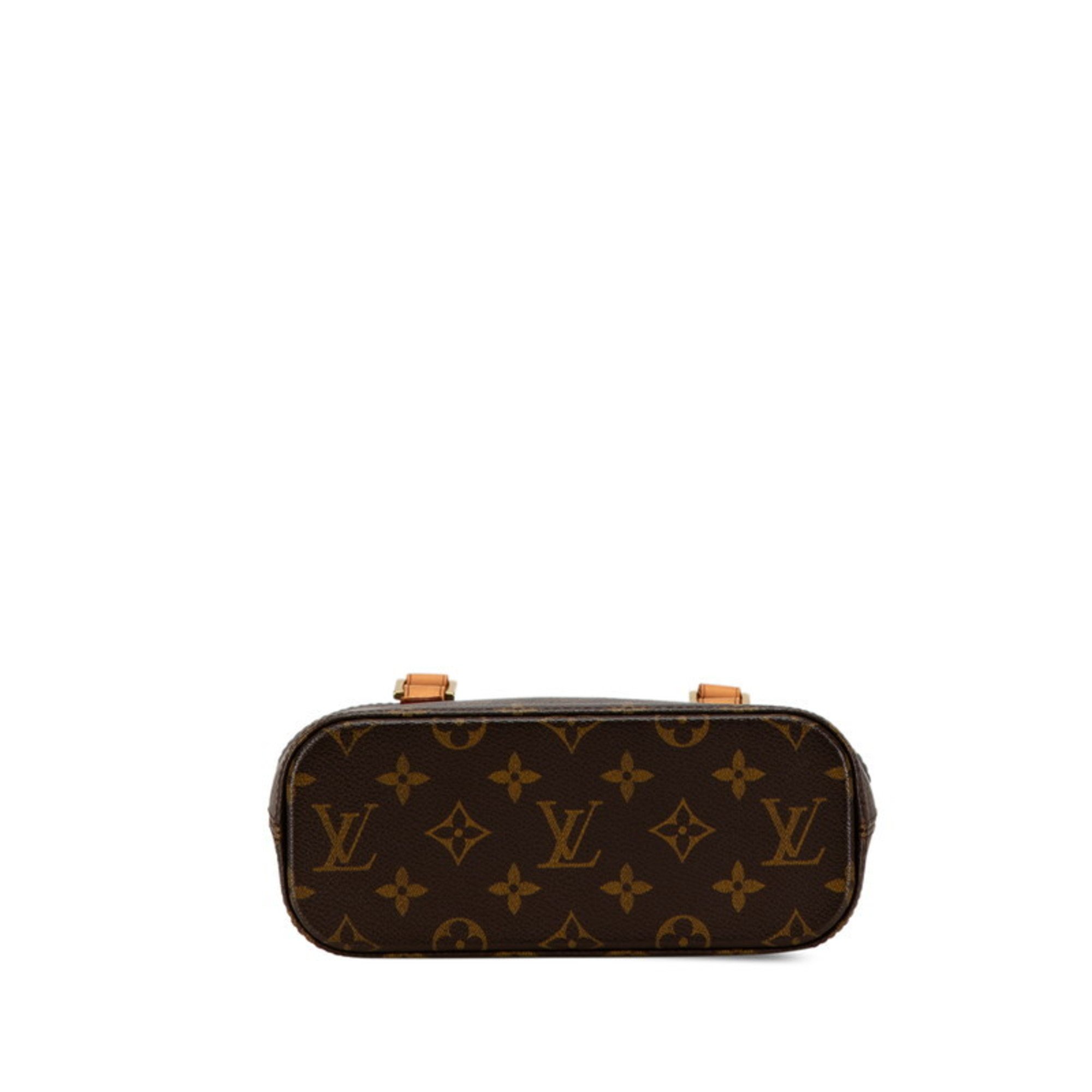 Louis Vuitton Monogram Vavin PM Handbag M51172 Brown PVC Leather Women's LOUIS VUITTON