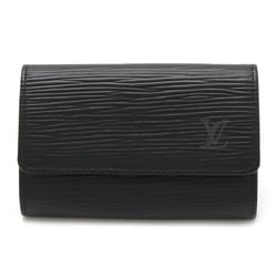 LOUIS VUITTON Epi Multicle 6 6-Key Case Leather Noir Black M63812