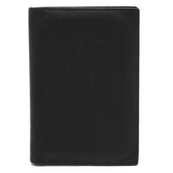 HERMES MC2 Euclid Card Case, Business Holder, Pass Veau Epsom Leather, Black, X Stamp