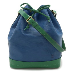 LOUIS VUITTON Epi Bicolor Noe Shoulder Bag Toledo Blue Borneo Green M44044