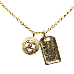 Chanel Coco Mark 31 RUE CAMBON Necklace Gold Plated Women's CHANEL