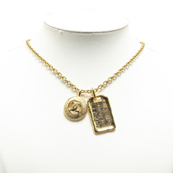 Chanel Coco Mark 31 RUE CAMBON Necklace Gold Plated Women's CHANEL