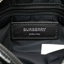 Burberry Horseferry Crossbody Bag Black Leather Men's BURBERRY