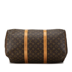 Louis Vuitton Monogram Sax Pool 45 Boston Bag Travel M41624 Brown PVC Leather Women's LOUIS VUITTON