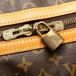 Louis Vuitton Monogram Sax Pool 45 Boston Bag Travel M41624 Brown PVC Leather Women's LOUIS VUITTON