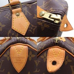 LOUIS VUITTON Louis Vuitton Monogram Speedy 40 M45122 Handbag Brown 351655