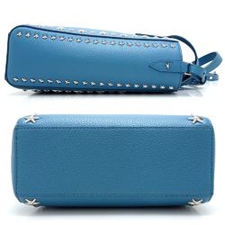 JIMMY CHOO 2-Way Bag in Calfskin, Butterfly Blue 351702