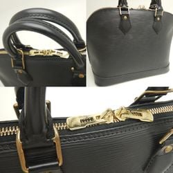 LOUIS VUITTON Louis Vuitton Epi Alma M52142 Handbag Noir 252176