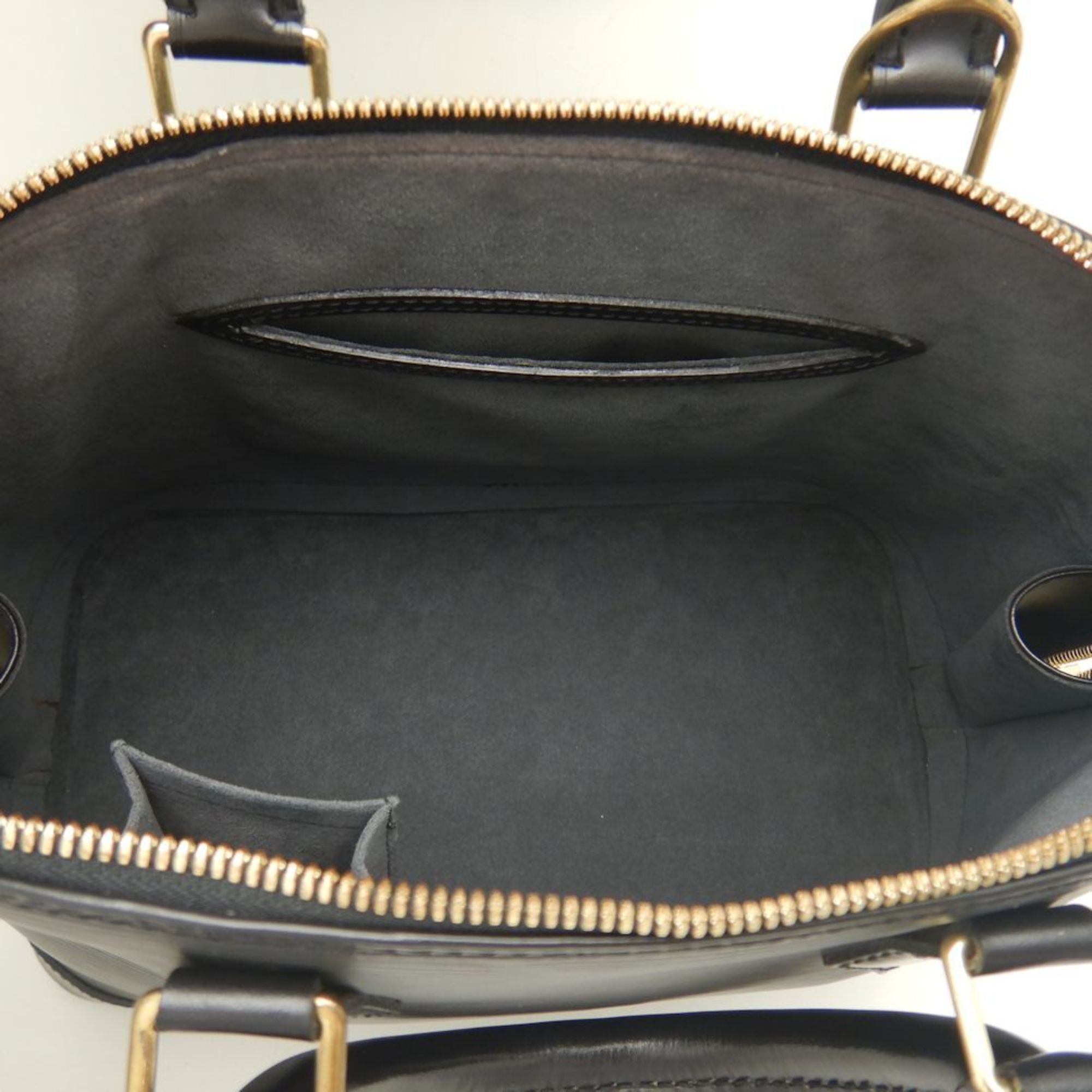 LOUIS VUITTON Louis Vuitton Epi Alma M52142 Handbag Noir 252176