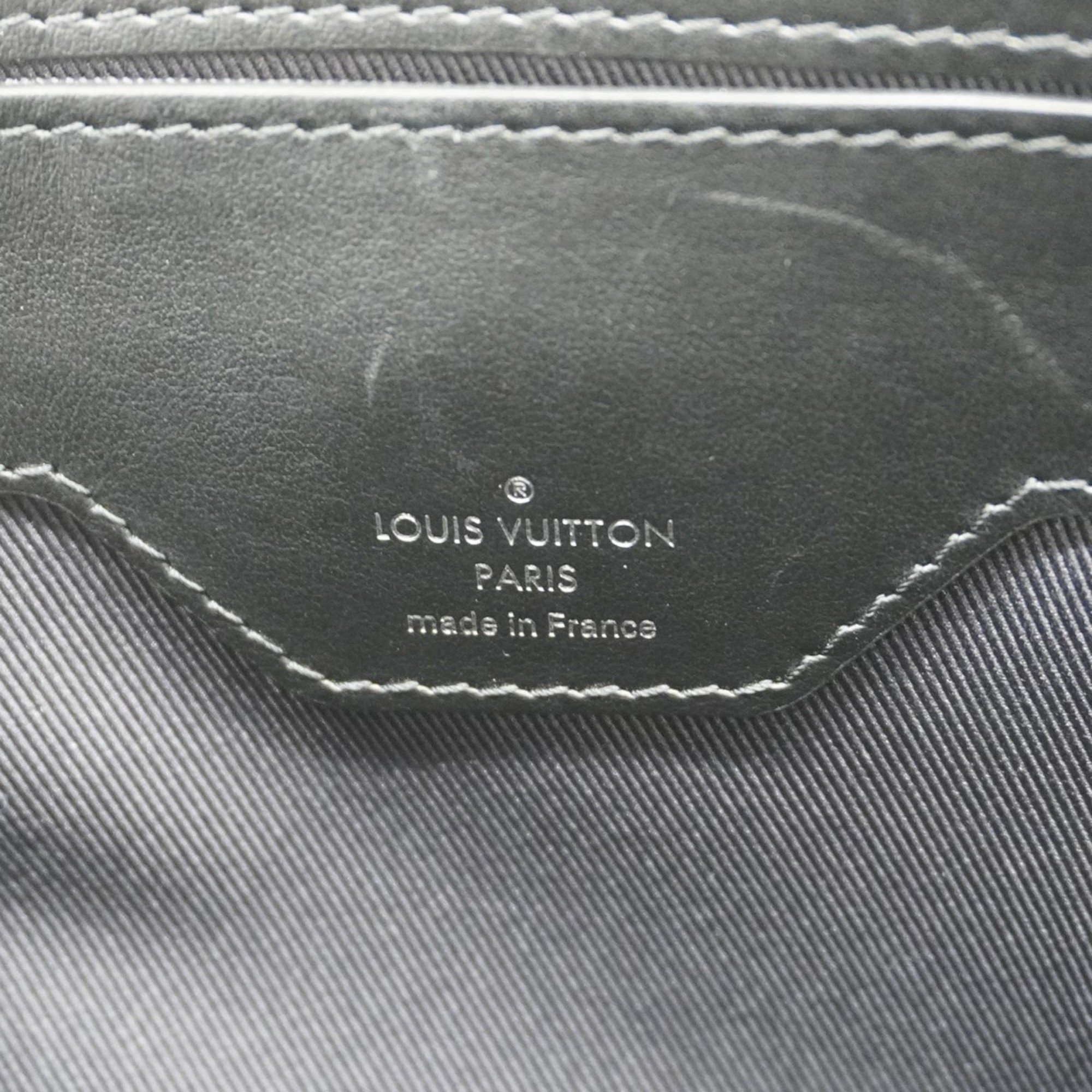 Louis Vuitton Tote Bag Monogram Jacquard Grand Sac M55203 Navy Noir Men's