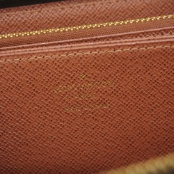 Louis Vuitton Long Wallet Monogram Zippy M42616 Brown Men's Women's