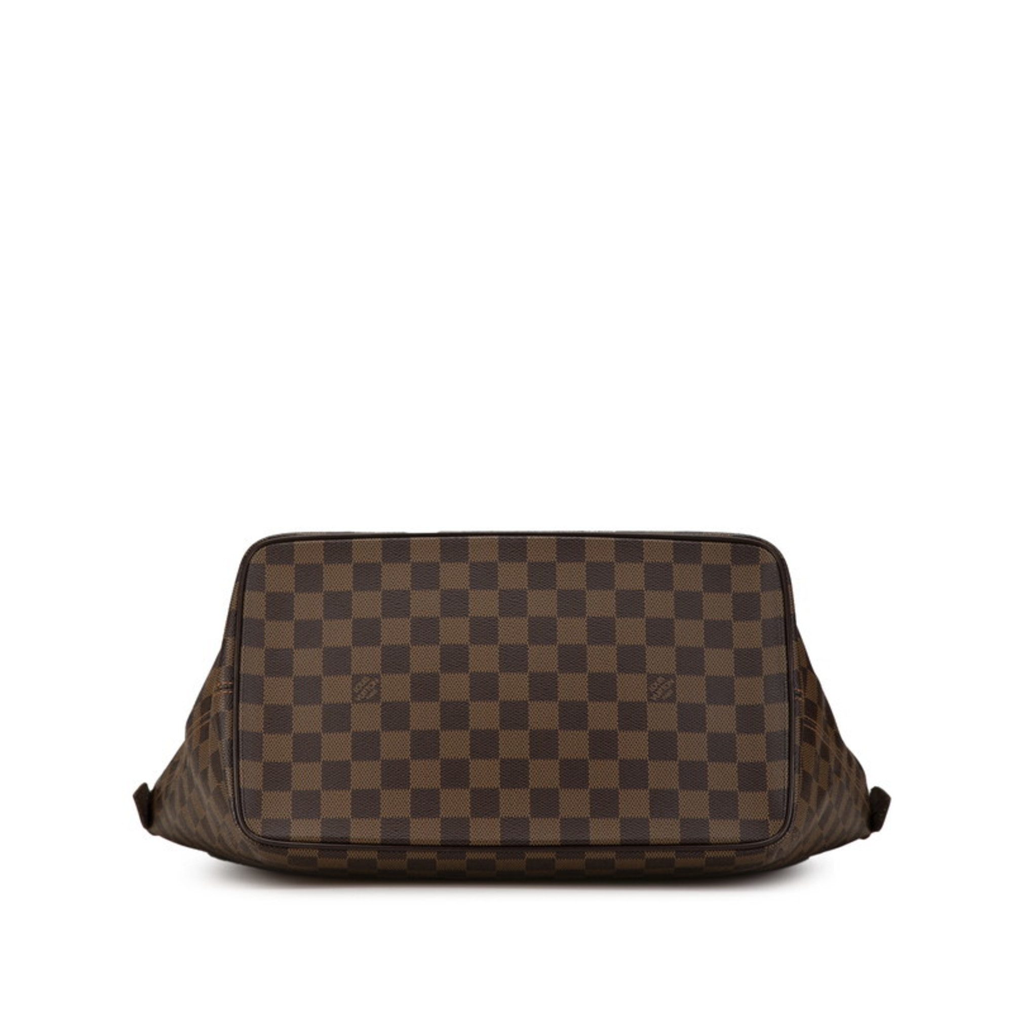 Louis Vuitton Damier Saleya MM Tote Bag N51182 Brown PVC Leather Women's LOUIS VUITTON