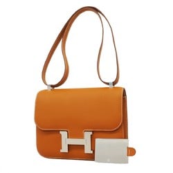 Hermes Shoulder Bag Constance Epsom Gold W Engraved Ladies