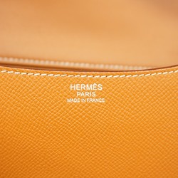 Hermes Shoulder Bag Constance Epsom Gold W Engraved Ladies