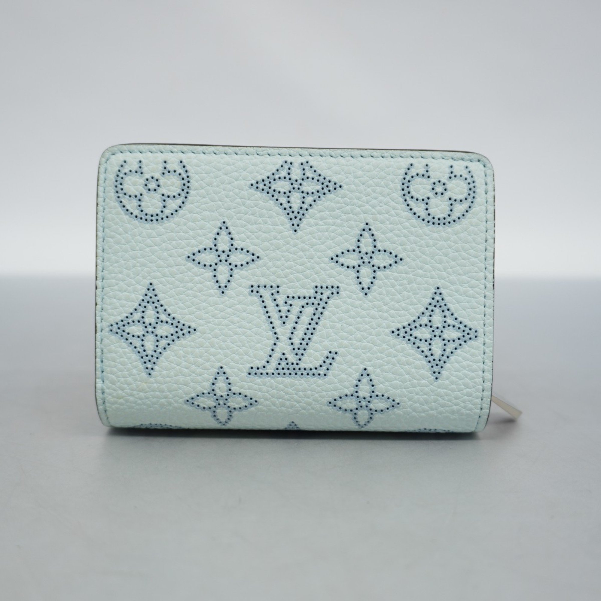 Louis Vuitton Wallet Mahina Portefeuille M80628 Vert Lagoon Ladies