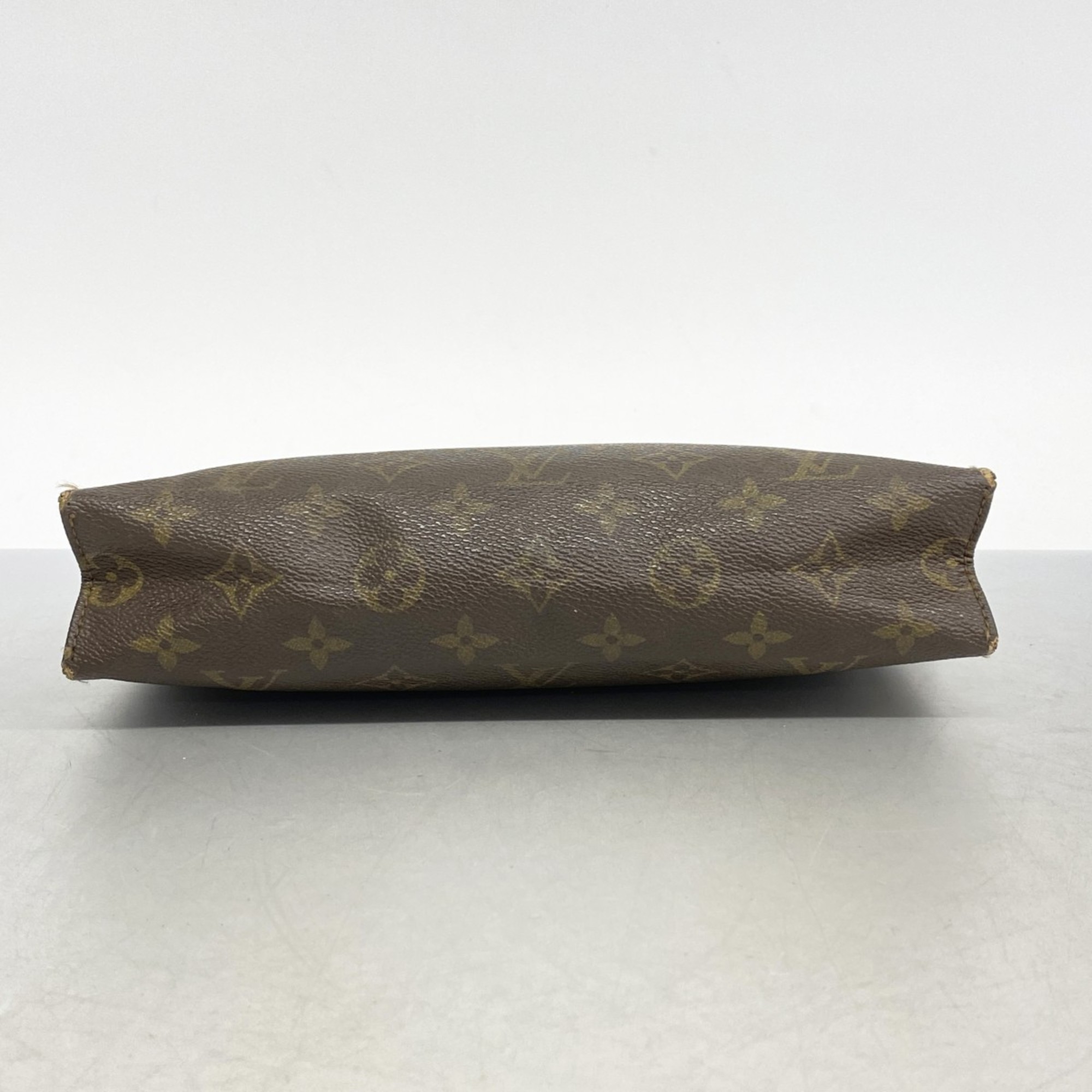 Louis Vuitton Pouch Monogram Pochette Toilette 26 M47542 Brown Ladies