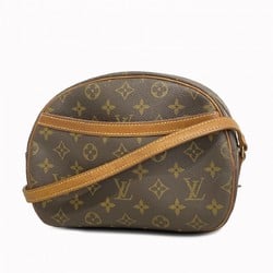 Louis Vuitton Shoulder Bag Monogram Blois M51221 Brown Ladies