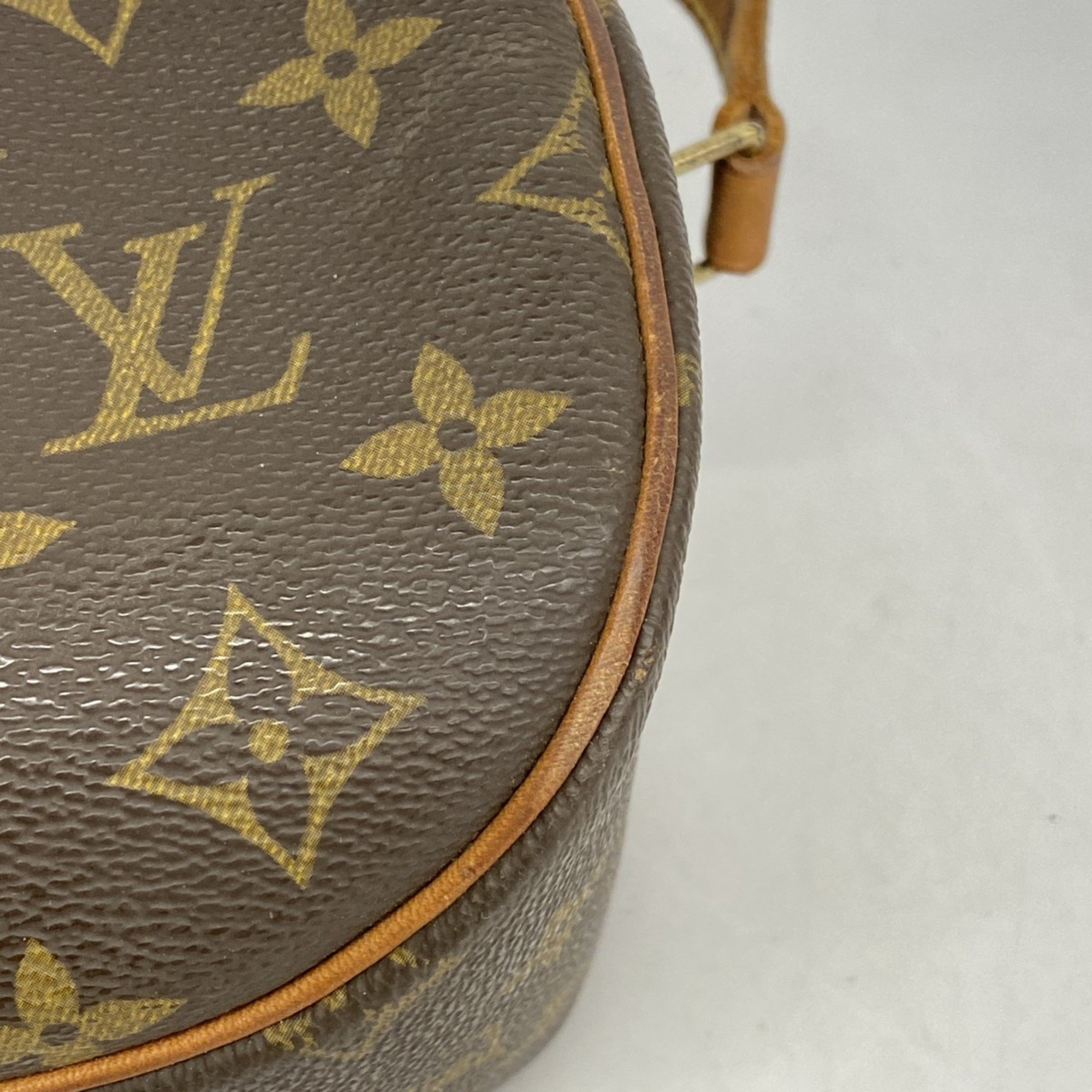 Louis Vuitton Shoulder Bag Monogram Blois M51221 Brown Ladies