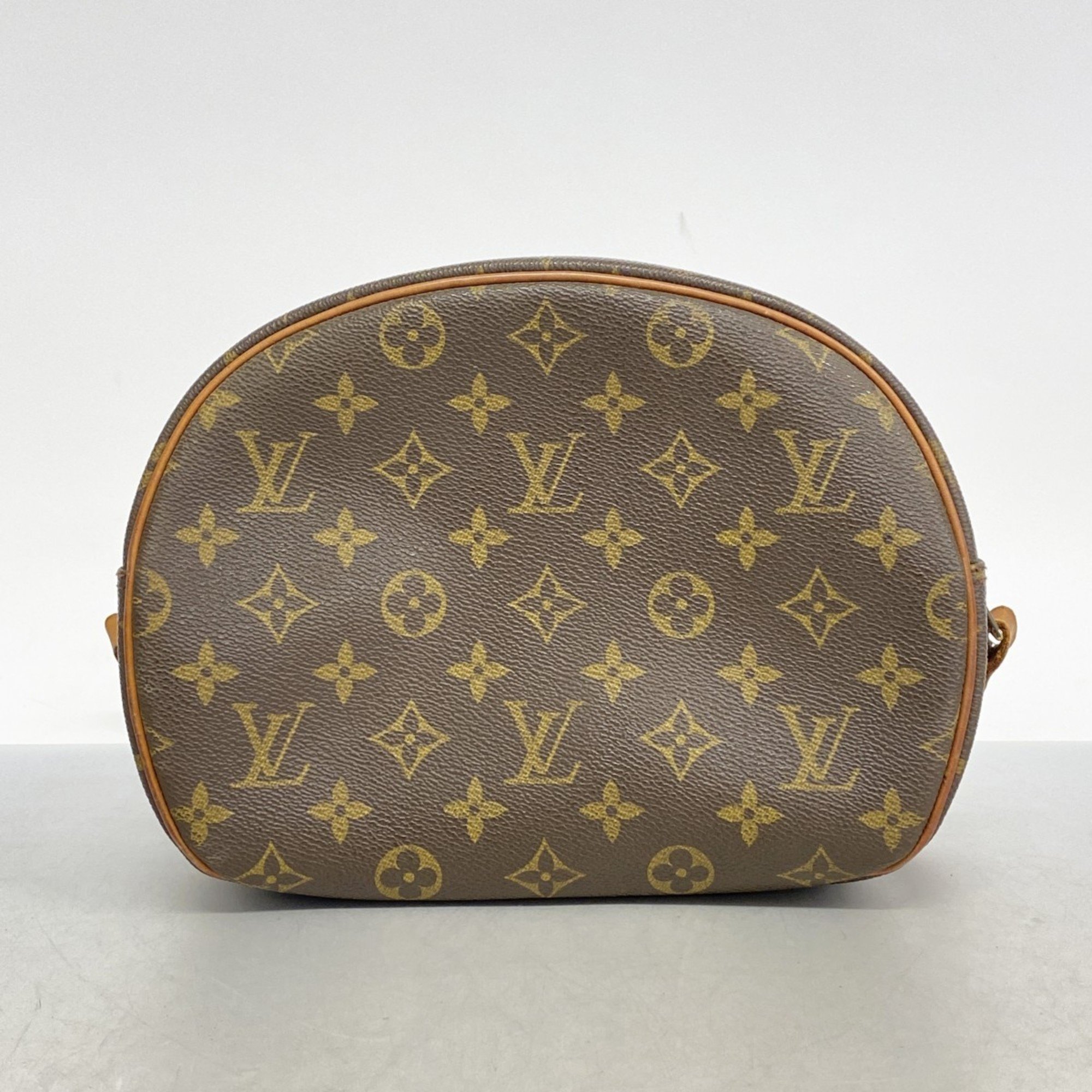 Louis Vuitton Shoulder Bag Monogram Blois M51221 Brown Ladies