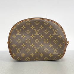 Louis Vuitton Shoulder Bag Monogram Blois M51221 Brown Ladies