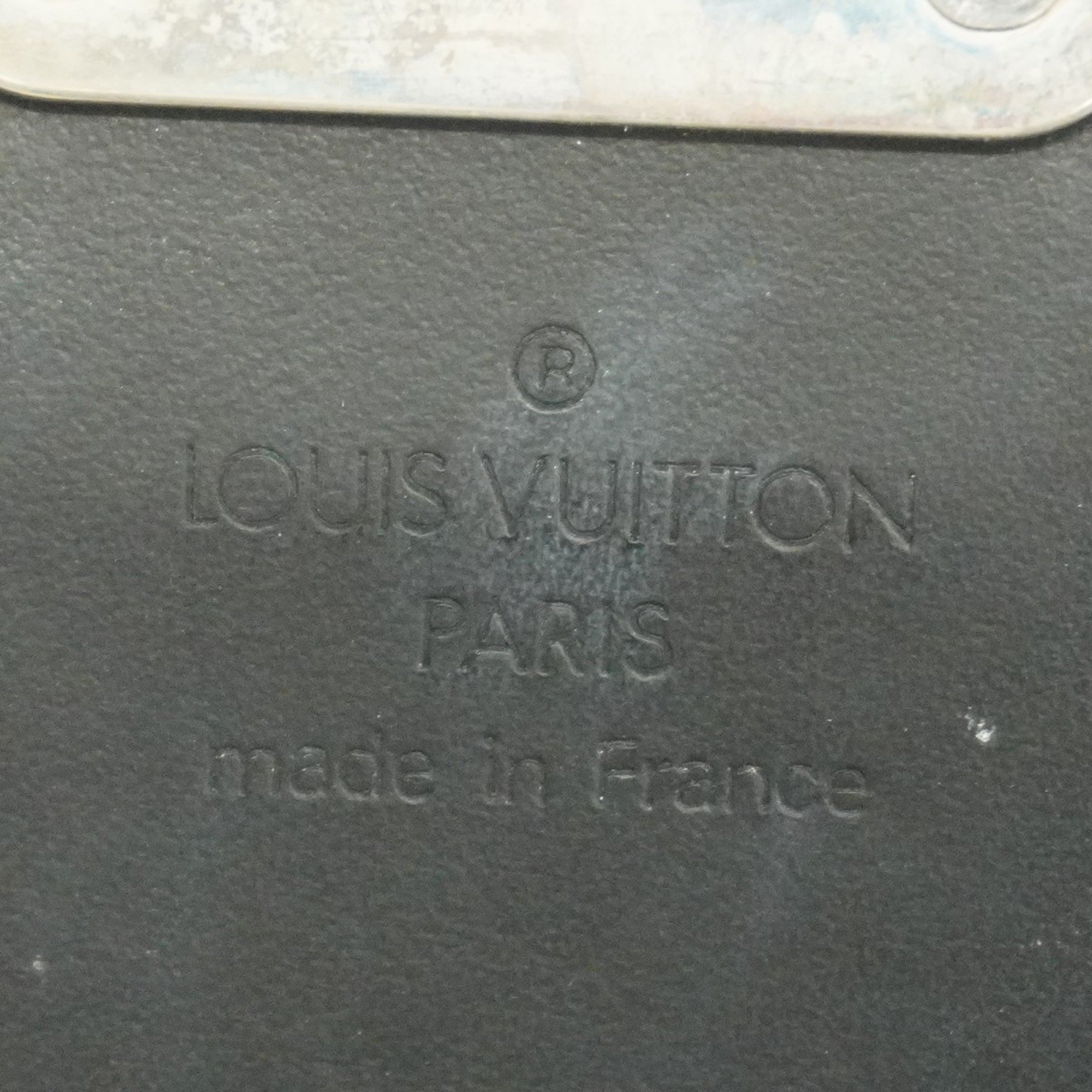 Louis Vuitton Tri-fold Wallet Glace Anoushka PM M92232 Noir Ladies