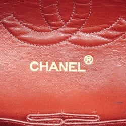 Chanel Shoulder Bag Matelasse Lambskin Black Women's