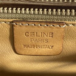 Celine Shoulder Bag Macadam Brown Women's