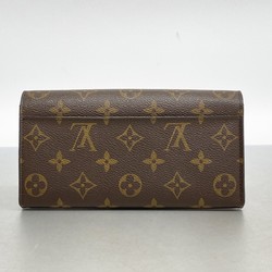 Louis Vuitton Long Wallet Monogram Portefeuille Sarah M60531 Brown Ladies