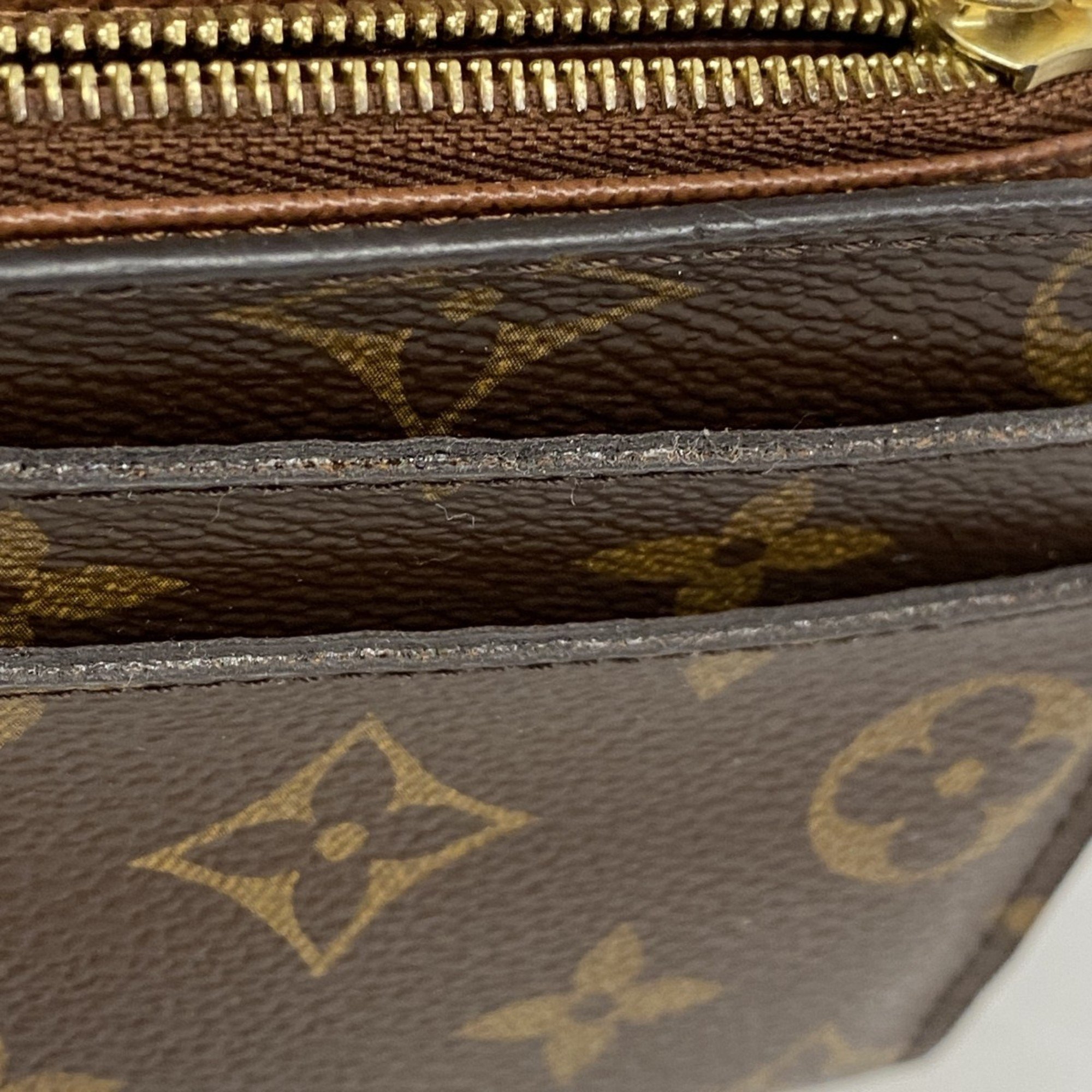 Louis Vuitton Long Wallet Monogram Portefeuille Sarah M60531 Brown Ladies