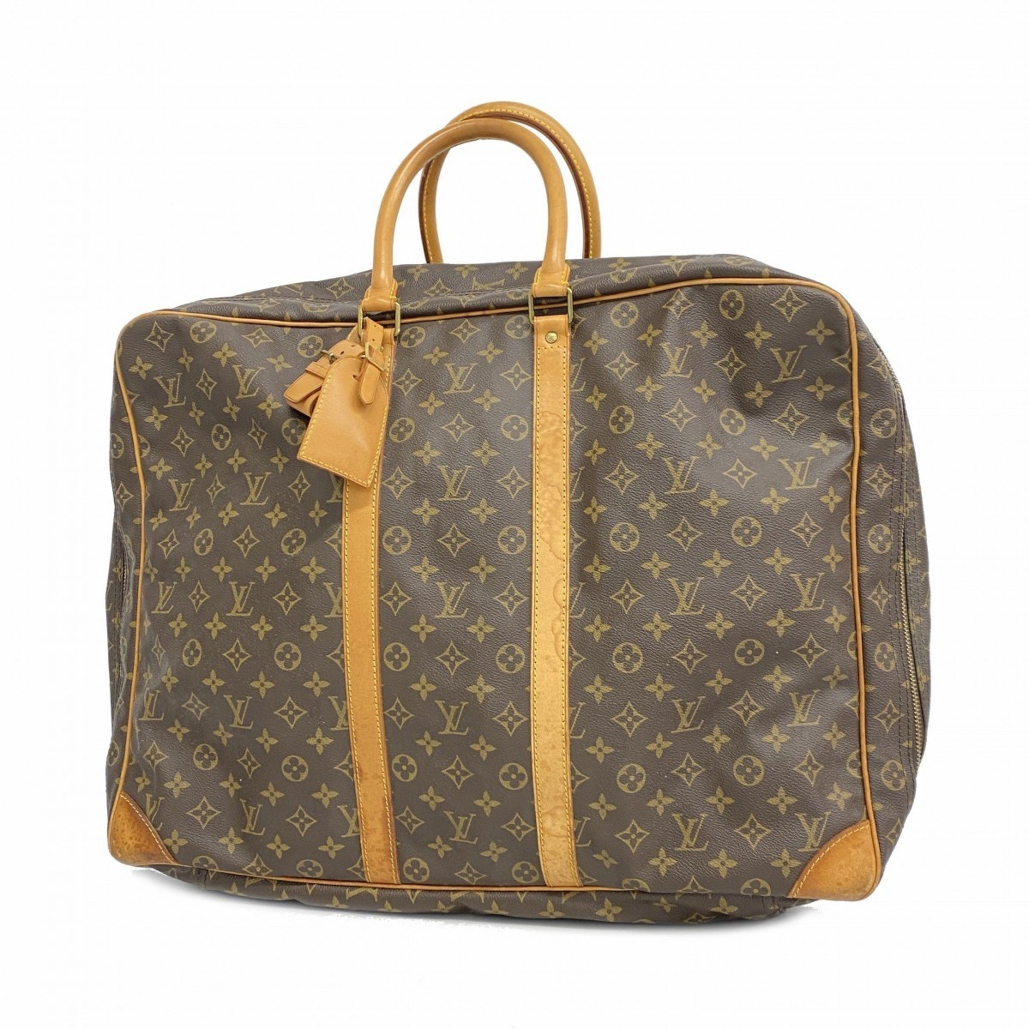 Louis Vuitton Boston Bag Monogram Sirius 55 M41404 Brown Men's Women's