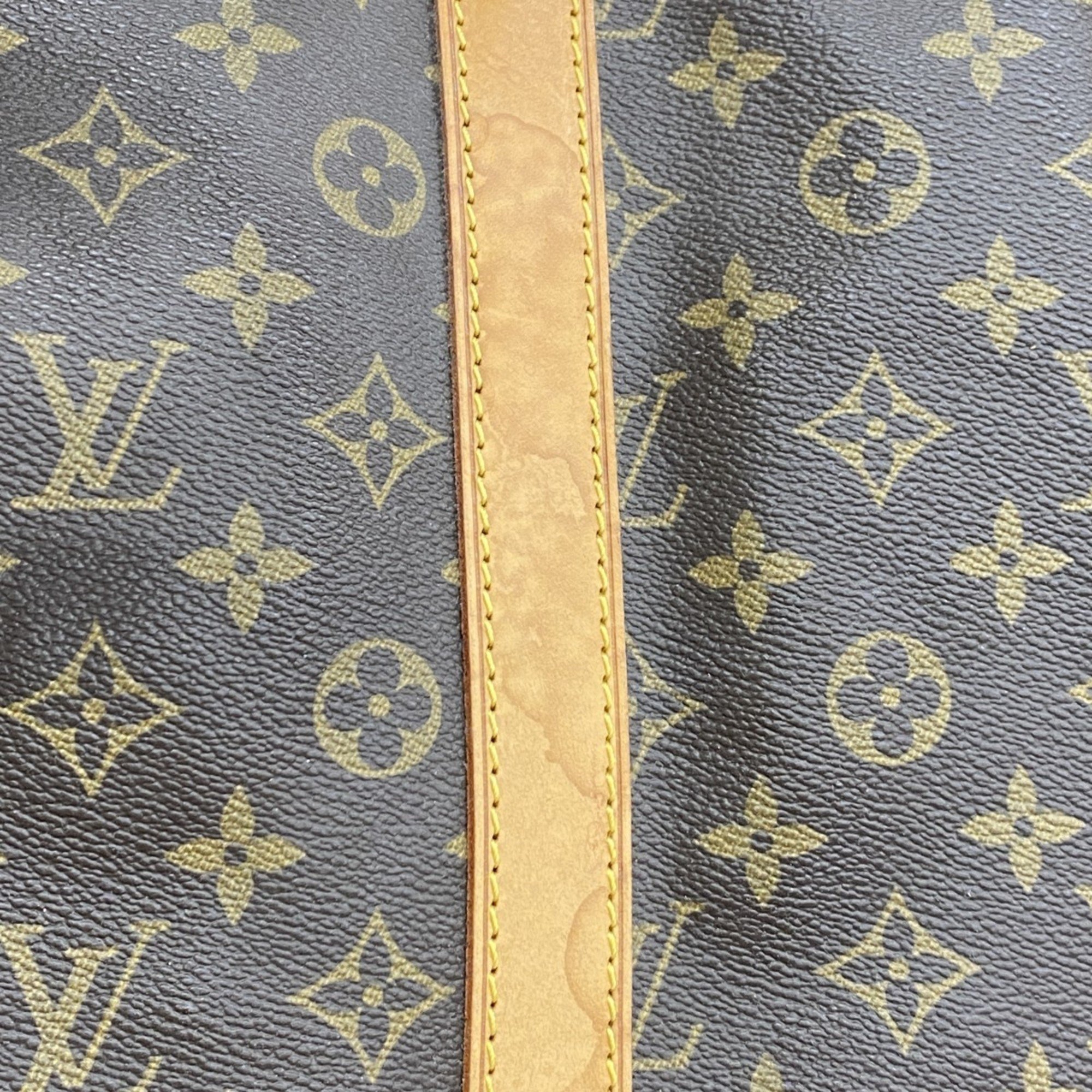 Louis Vuitton Boston Bag Monogram Sirius 55 M41404 Brown Men's Women's