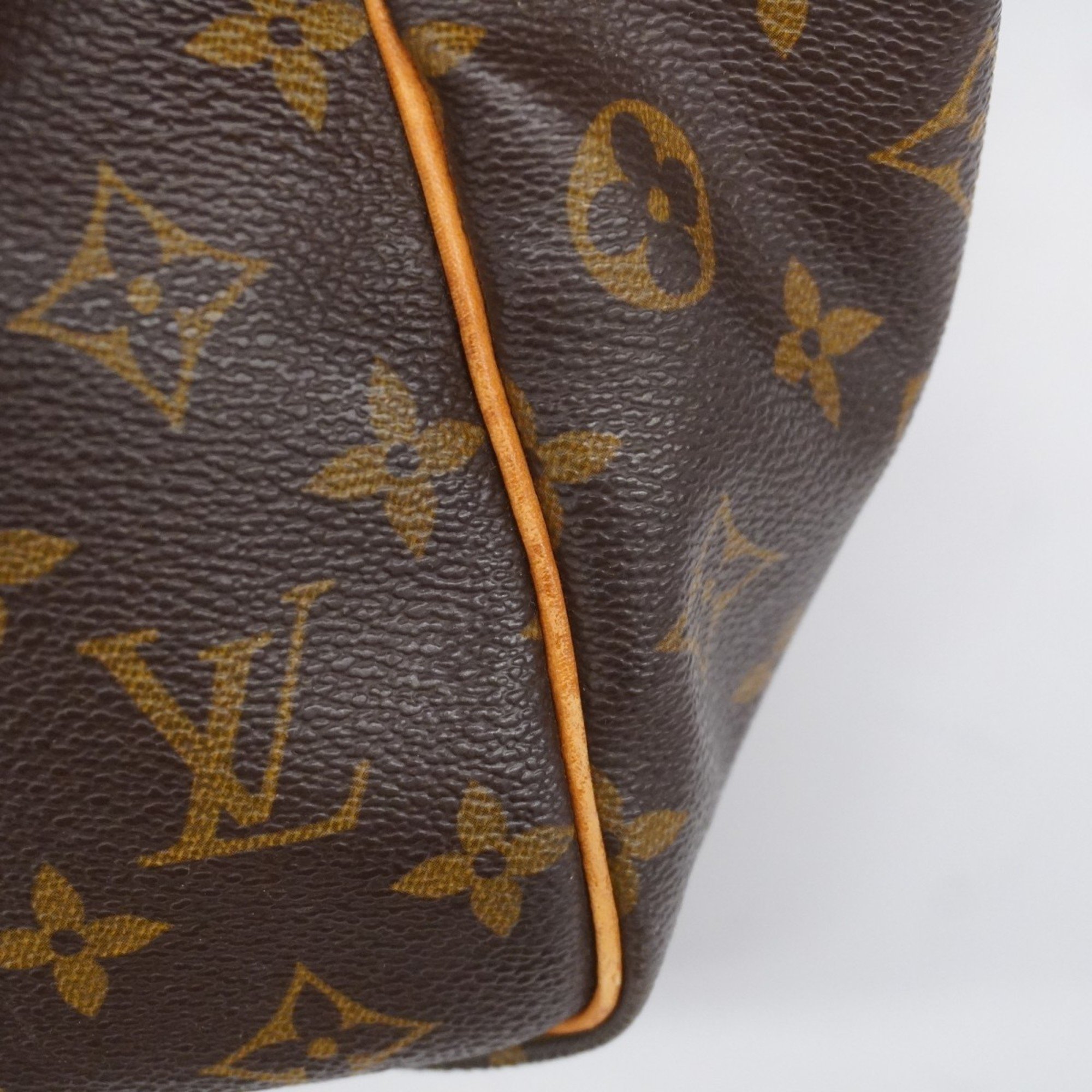 Louis Vuitton Boston Bag Monogram Keepall Bandouliere 50 M41416 Brown Men's Women's