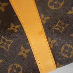 Louis Vuitton Boston Bag Monogram Keepall Bandouliere 60 M41412 Brown Men's Women's