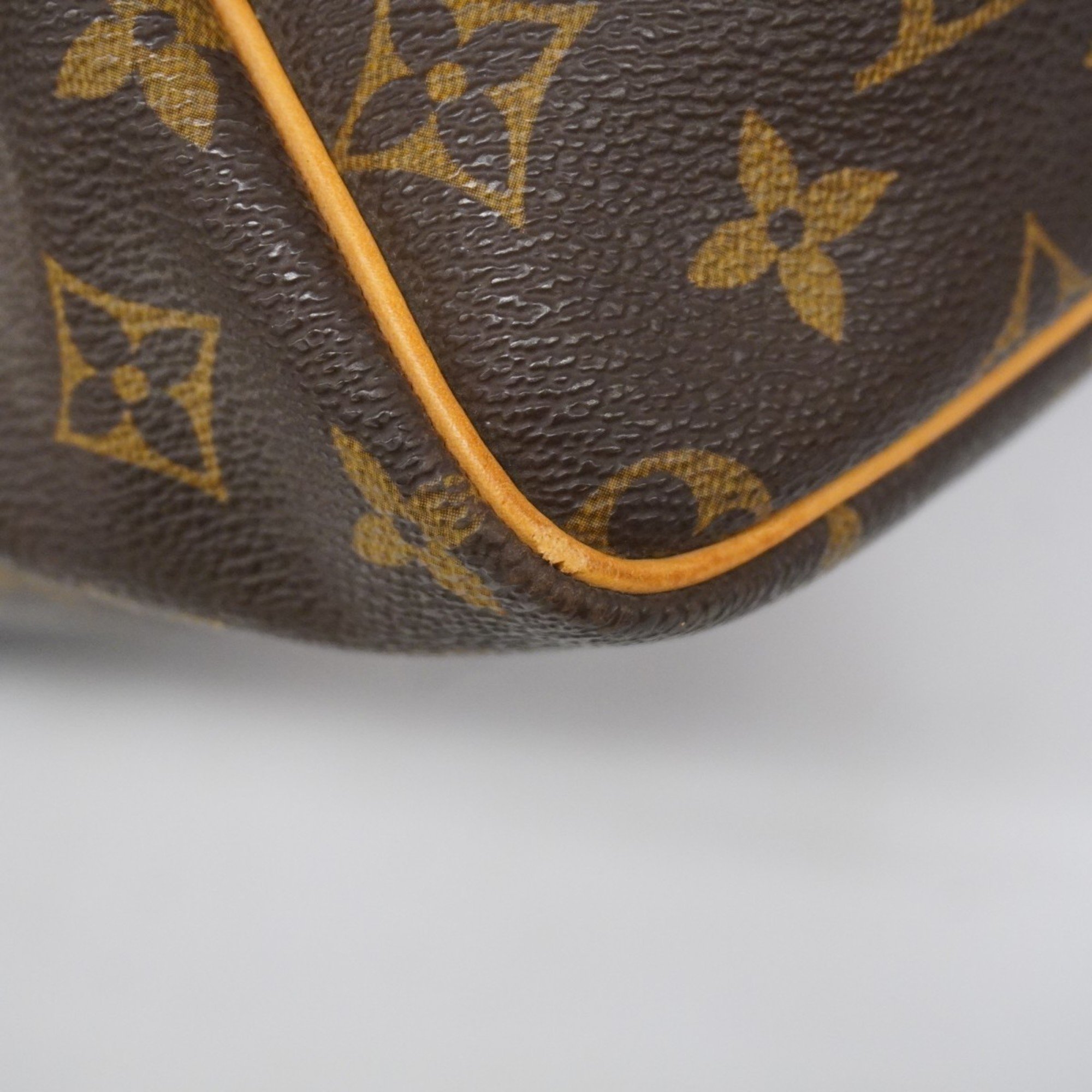 Louis Vuitton Boston Bag Monogram Keepall Bandouliere 60 M41412 Brown Men's Women's