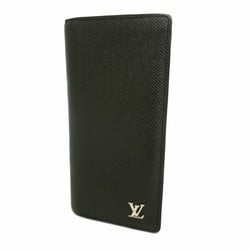 Louis Vuitton Long Wallet Taiga Portefeuille Brazza M30285 Aldwaz Men's