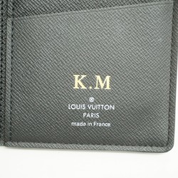 Louis Vuitton Long Wallet Taiga Portefeuille Brazza M30285 Aldwaz Men's