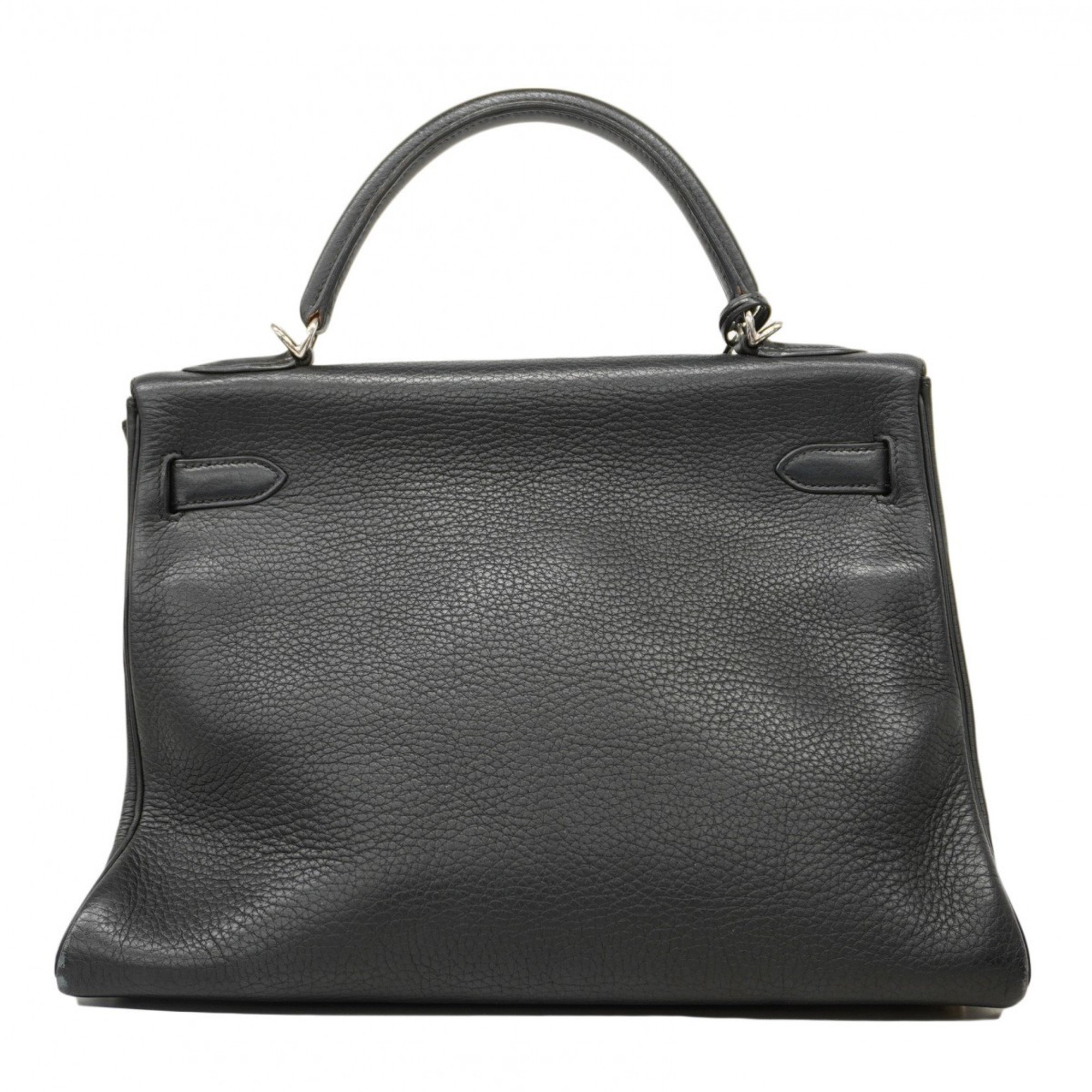 Hermes handbag Kelly 32 Togo black G stamp ladies