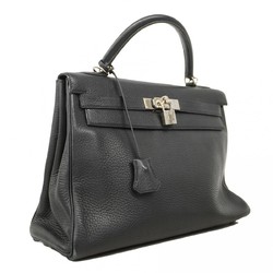 Hermes handbag Kelly 32 Togo black G stamp ladies