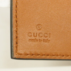 Gucci Tri-fold Wallet GG Supreme 453155 Brown Black Men's Women's