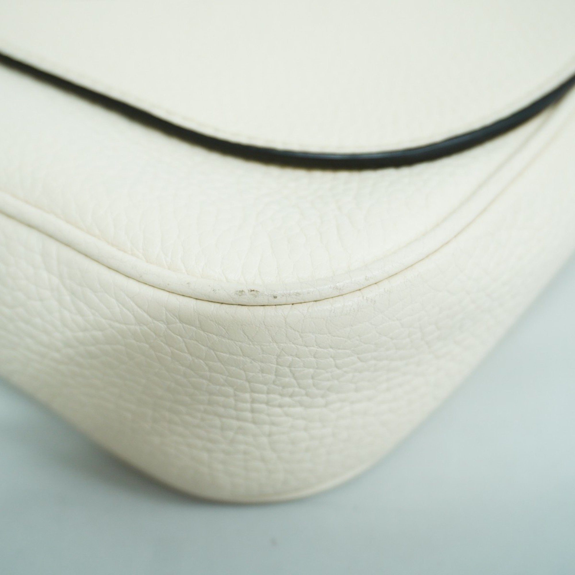 Gucci Shoulder Bag Soho 536224 Ivory Champagne Ladies