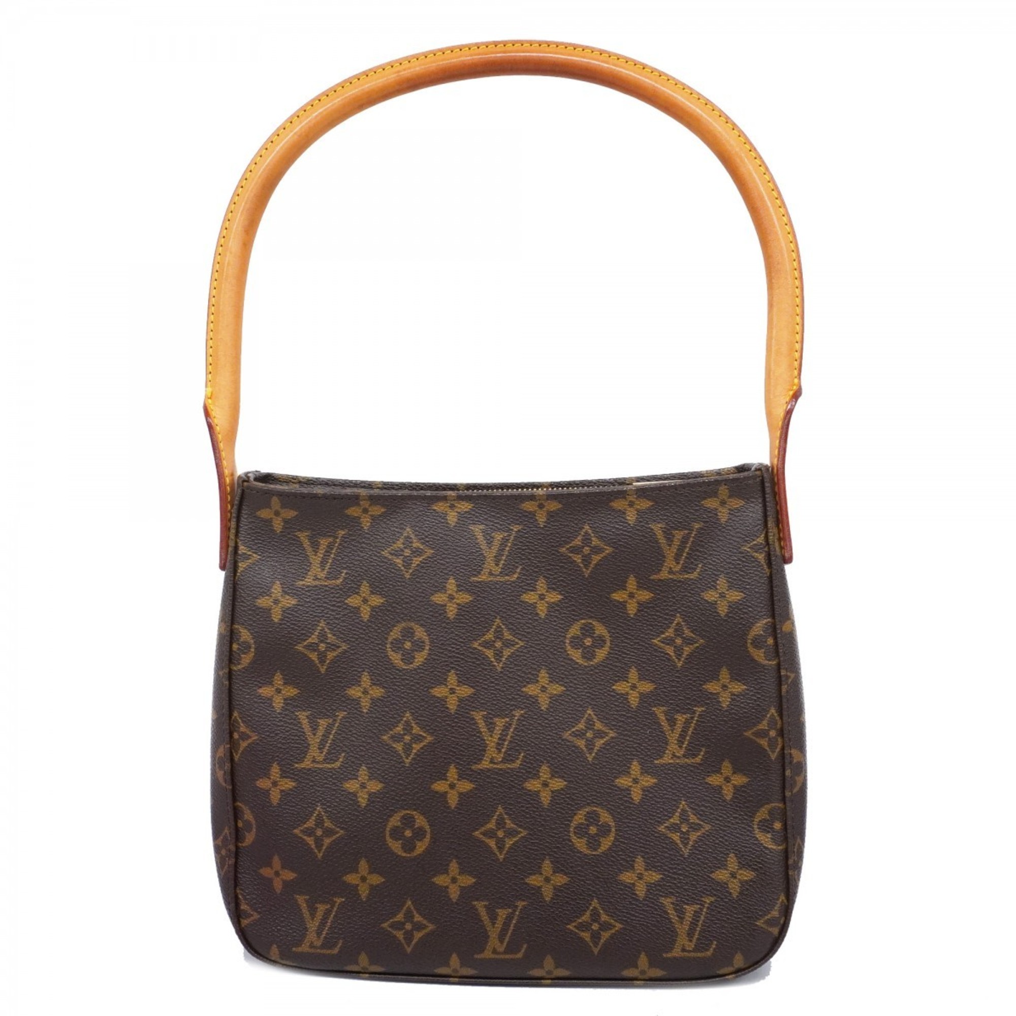 Louis Vuitton Shoulder Bag Monogram Looping MM M51146 Brown Women's