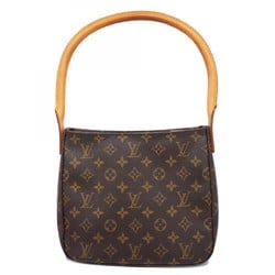 Louis Vuitton Shoulder Bag Monogram Looping MM M51146 Brown Women's