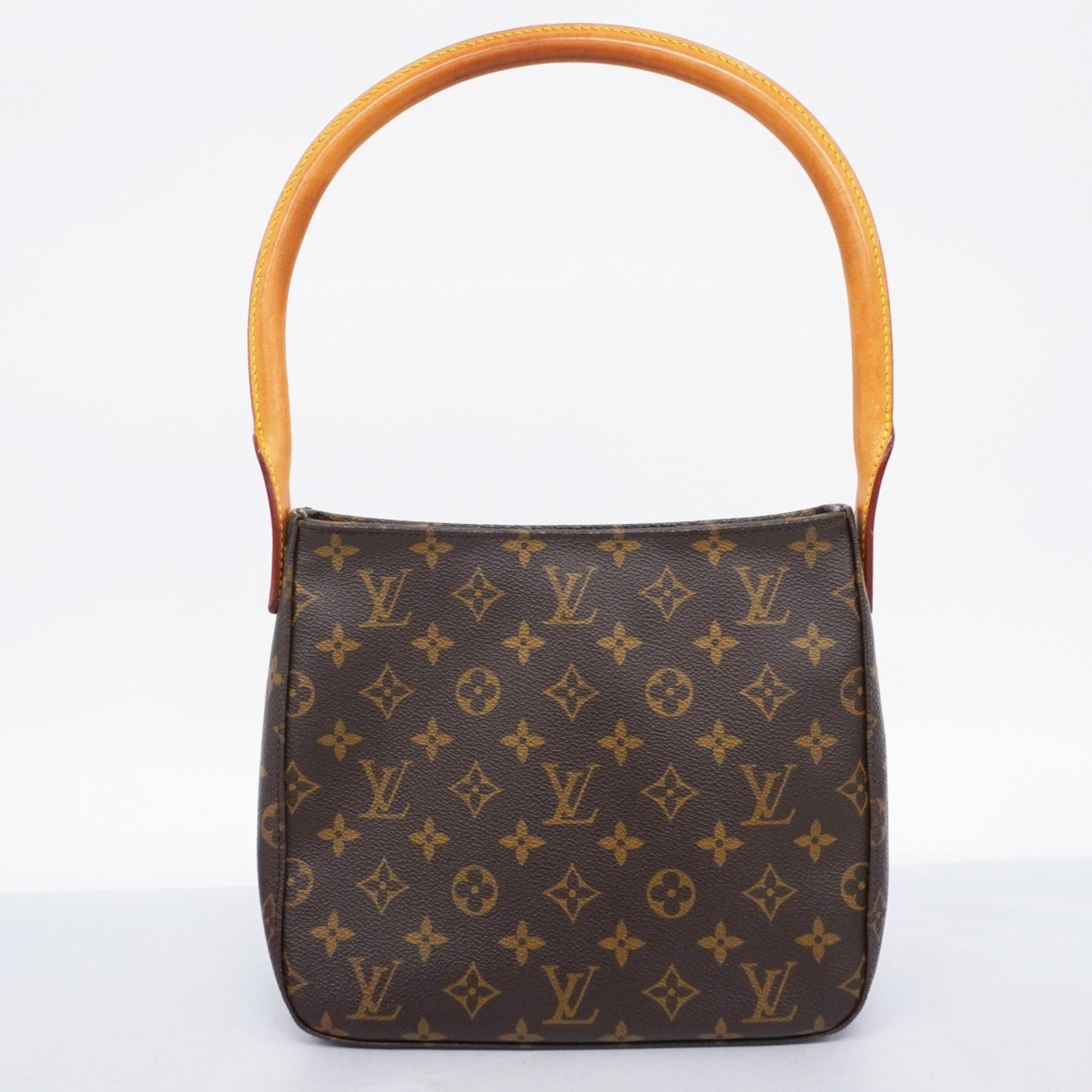 Louis Vuitton Shoulder Bag Monogram Looping MM M51146 Brown Women's