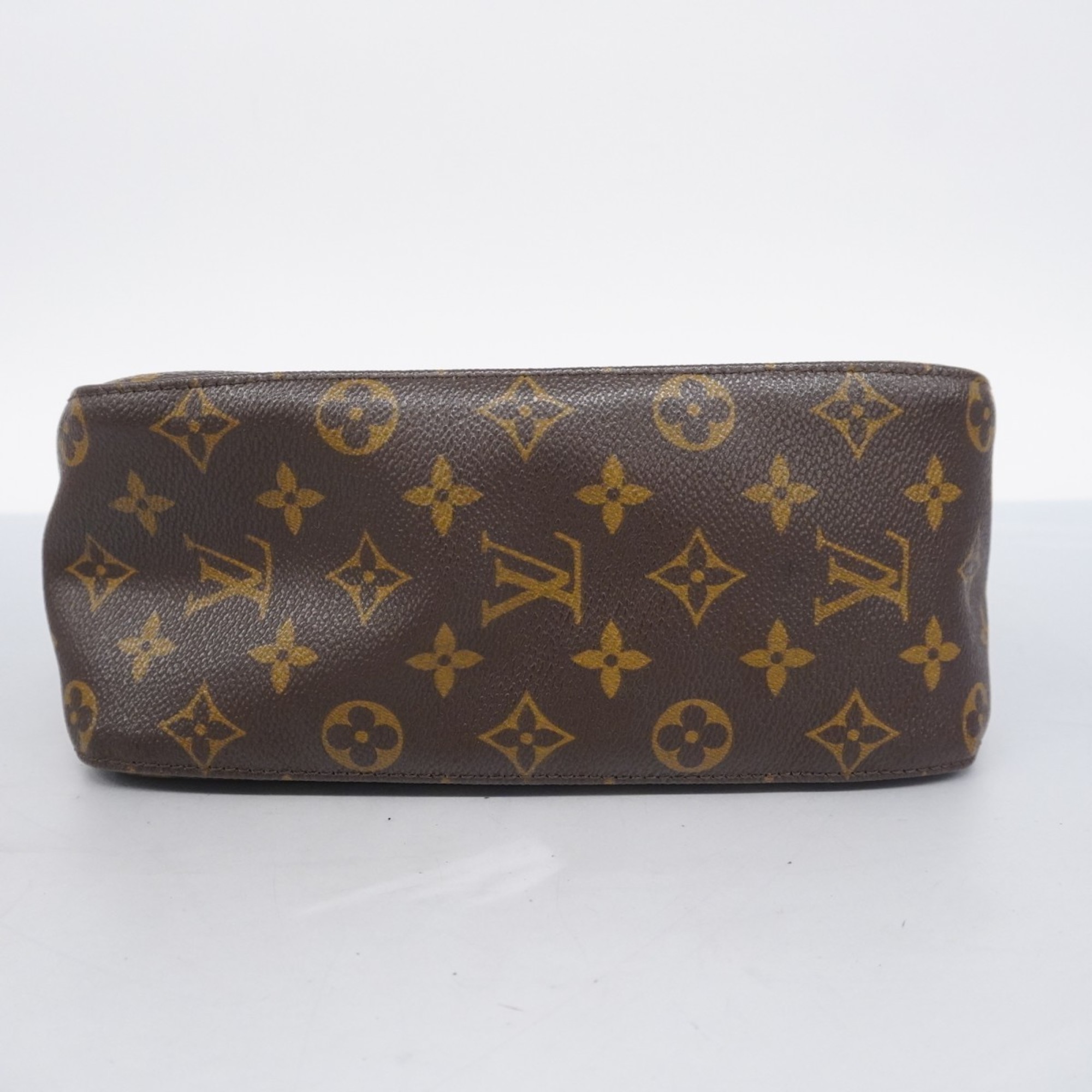 Louis Vuitton Shoulder Bag Monogram Looping MM M51146 Brown Women's