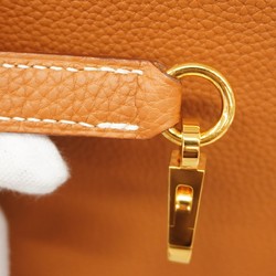 Hermes handbag Kelly 28 Togo gold B stamp ladies