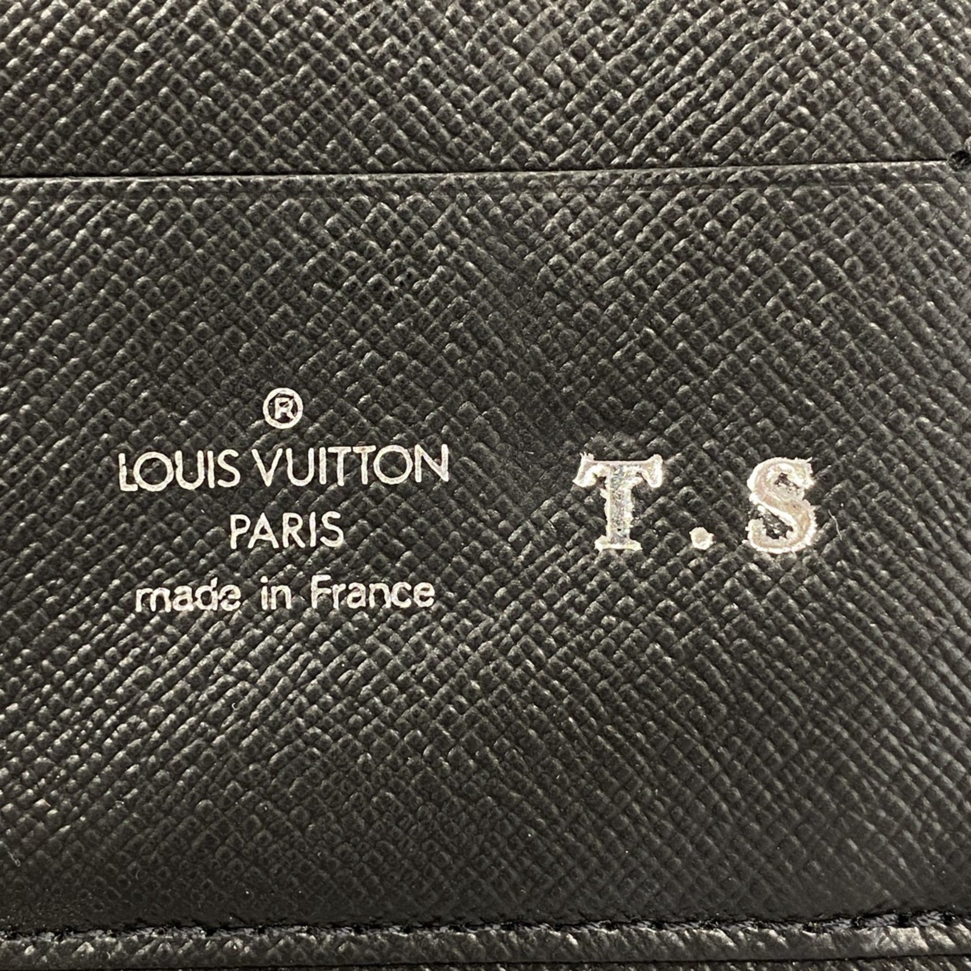 Louis Vuitton Long Wallet Taiga Organizer Atoll M30652 Aldwaz Men's